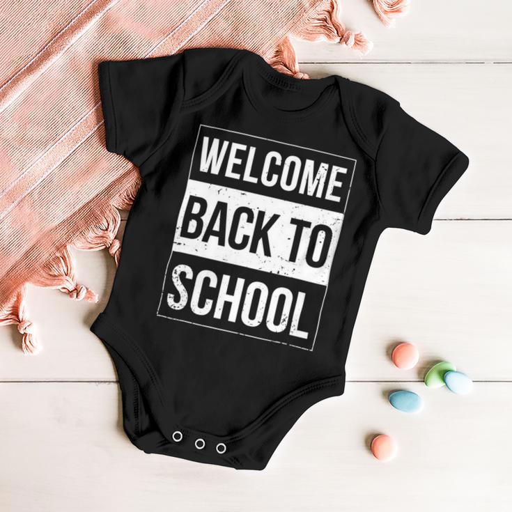 Welcome Back To School Funny Teacher 492 Shirt Baby Onesie