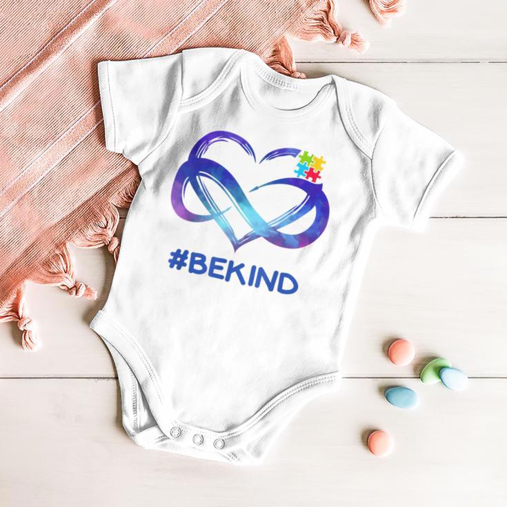 Be Kind Autism Awareness Heart Autism Awareness Month Baby Onesie