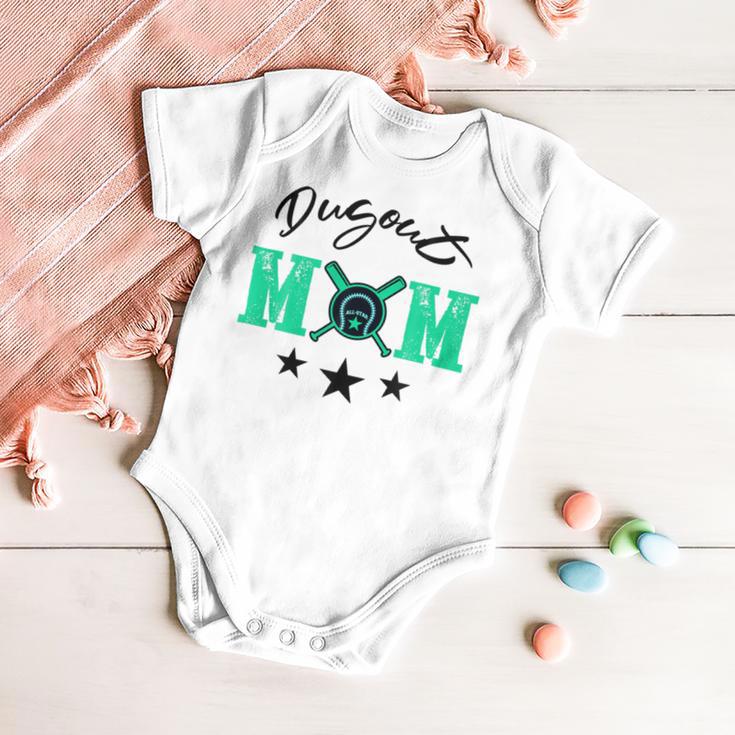 Dugout Mom Baby Onesie