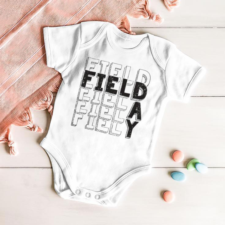 Field Day 2022 For School Teachers Kids And Family Yellow Baby Onesie