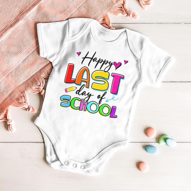 Happy Last Day Of School Graduation Students And Teacher Baby Onesie