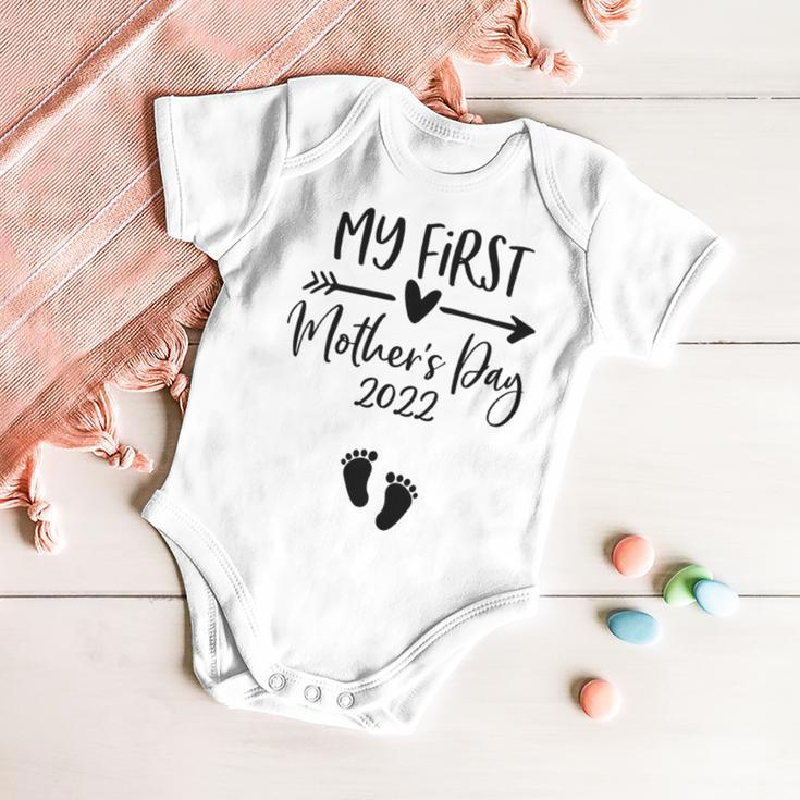 Happy Mothers Day 2022 Mommy My First Mothers Day V2 Baby Onesie