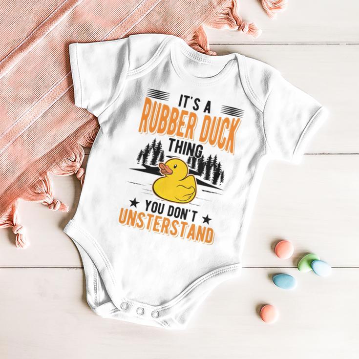 Its A Rubber Duck Thing Baby Onesie