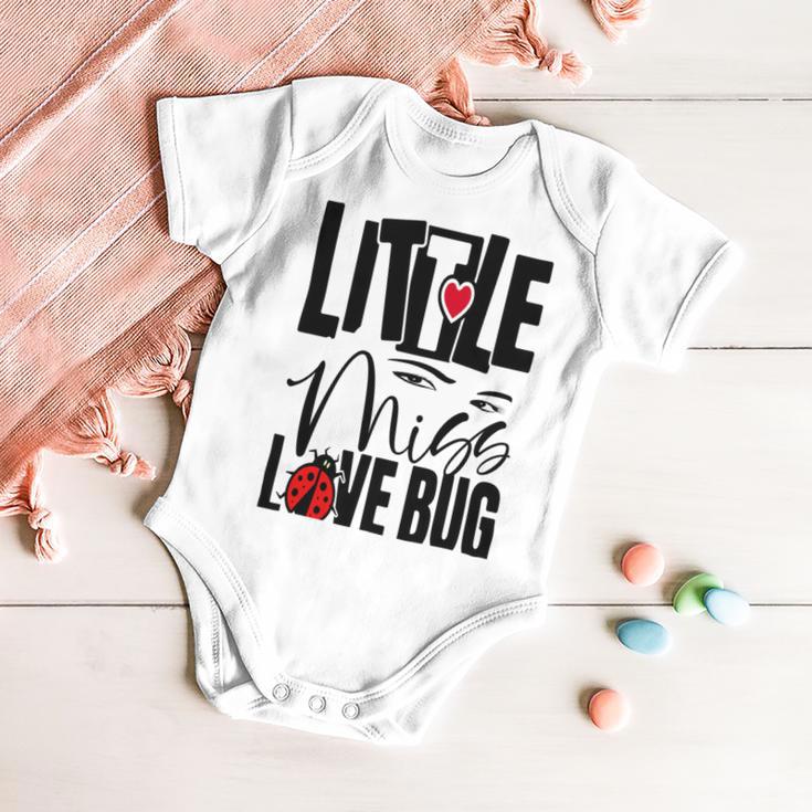 Little Miss Love Bug Baby Onesie