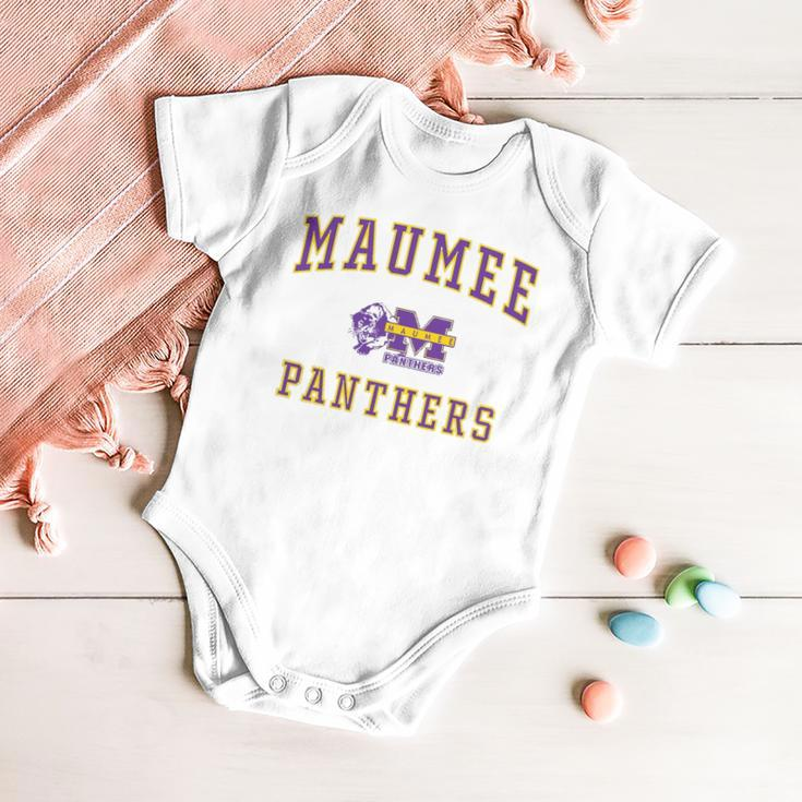 Maumee High School Panthers Sports Team Baby Onesie