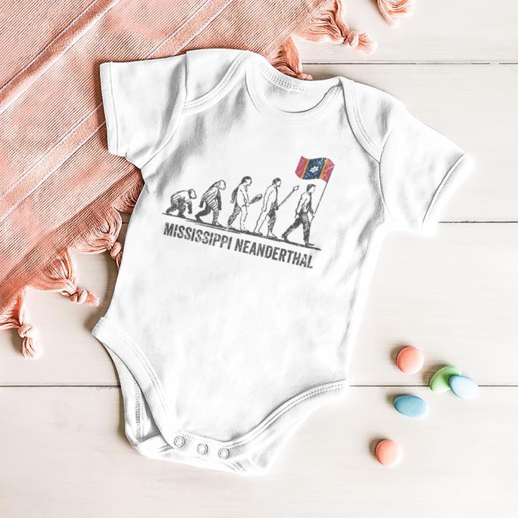 Mississippi Neanderthal Thinking Baby Onesie