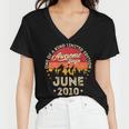 Awesome Since June 2010 Vintage 12Th Birthday V2 Women V-Neck T-Shirt