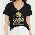 Cousin Senior 2022 Proud Cousin Of A Class Of 2022 Graduate Women V-Neck T-Shirt