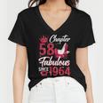 Fabulous Since V2 Women V-Neck T-Shirt