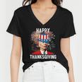 Joe Biden Thanksgiving For Funny 4Th Of July Women V-Neck T-Shirt