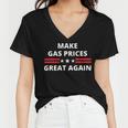 Make Gas Prices Great Again Anti-Biden Trump Republican 2024 414 Trending Shirt Women V-Neck T-Shirt