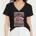 Motorcycle Passion Biker Safety 487 Shirt Women V-Neck T-Shirt