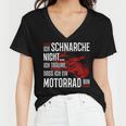 Motorcycle Racing Machines Motif With 485 Shirt Women V-Neck T-Shirt