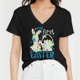 My First Easter 707 Trending Shirt Women V-Neck T-Shirt