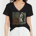 My Son My Soldier My Pride My World 696 Shirt Women V-Neck T-Shirt