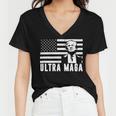 Proud Ultra Maga V13 Women V-Neck T-Shirt