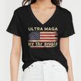 Proud Ultra Maga V2 Women V-Neck T-Shirt