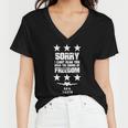 Sorry I Cant Hear You Over The Sound Of Freedom Women V-Neck T-Shirt