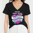 Too Clumsy To Be Around Fragile Masculinity 215 Shirt Women V-Neck T-Shirt