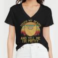 Touch My Beard And Tell Me Im Pretty 290 Shirt Women V-Neck T-Shirt