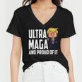 Ultra Maga And Proud Of It A Ultra Maga And Proud Of It V7 Women V-Neck T-Shirt