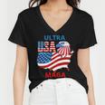 Ultra Maga Ultra Maga Funny Women V-Neck T-Shirt