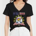 Ultra Maga We The People Fashion Women V-Neck T-Shirt