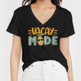 Vacation Mode 804 Trending Shirt Women V-Neck T-Shirt