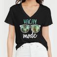 Vacay Mode Cute Vacation Summer Cruise Getaway Women V-Neck T-Shirt