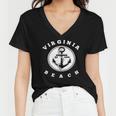 Virginia Beach Commonwealth Of Virginia Women V-Neck T-Shirt