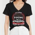 Young Shirt Family Crest YoungShirt Young Clothing Young Tshirt Young Tshirt Gifts For The Young Women V-Neck T-Shirt