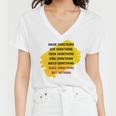 Anti Consumerism Women V-Neck T-Shirt