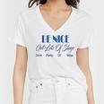 Be Nice Get Lots Of Sleep Drink Plenty Of Water Women V-Neck T-Shirt