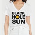 Black Hole Sun Women V-Neck T-Shirt