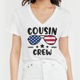 Cousin Crew 4Th Of July Patriotic American Family Matching V7 Women V-Neck T-Shirt