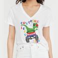 Easter Dinosaur Happy Eastrawr Easter Saurus Rex Women V-Neck T-Shirt