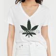 Everything I Want To Do Is Illegal Weed Women V-Neck T-Shirt