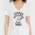 French Bulldog V2 Women V-Neck T-Shirt