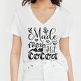 Fresh Hot Cocoa Women V-Neck T-Shirt