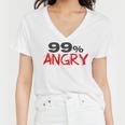 Funny 99 Angry Classic Tshirt V2 Women V-Neck T-Shirt