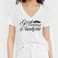 Good Morning Handsome Women V-Neck T-Shirt