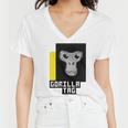 Gorilla Tag Pfp Maker Gorilla Tag Yellow Women V-Neck T-Shirt