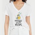 Hangin With My Peeps 837 Shirt Women V-Neck T-Shirt