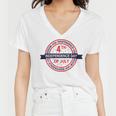 Happy 4Th Of July Usa Freedom Women V-Neck T-Shirt