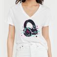 Headset Lover V2 Women V-Neck T-Shirt