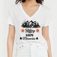 Hiking Keeps Memories V2 Women V-Neck T-Shirt