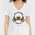 Hold My Crown While I Finish My Chemo V5 Women V-Neck T-Shirt