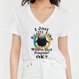 I Really Like Who Is That Penguin Ok Women V-Neck T-Shirt