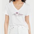 Miss Behave Beauty Pageant Tee Women V-Neck T-Shirt
