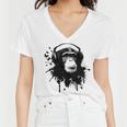 Monkey Business Women V-Neck T-Shirt